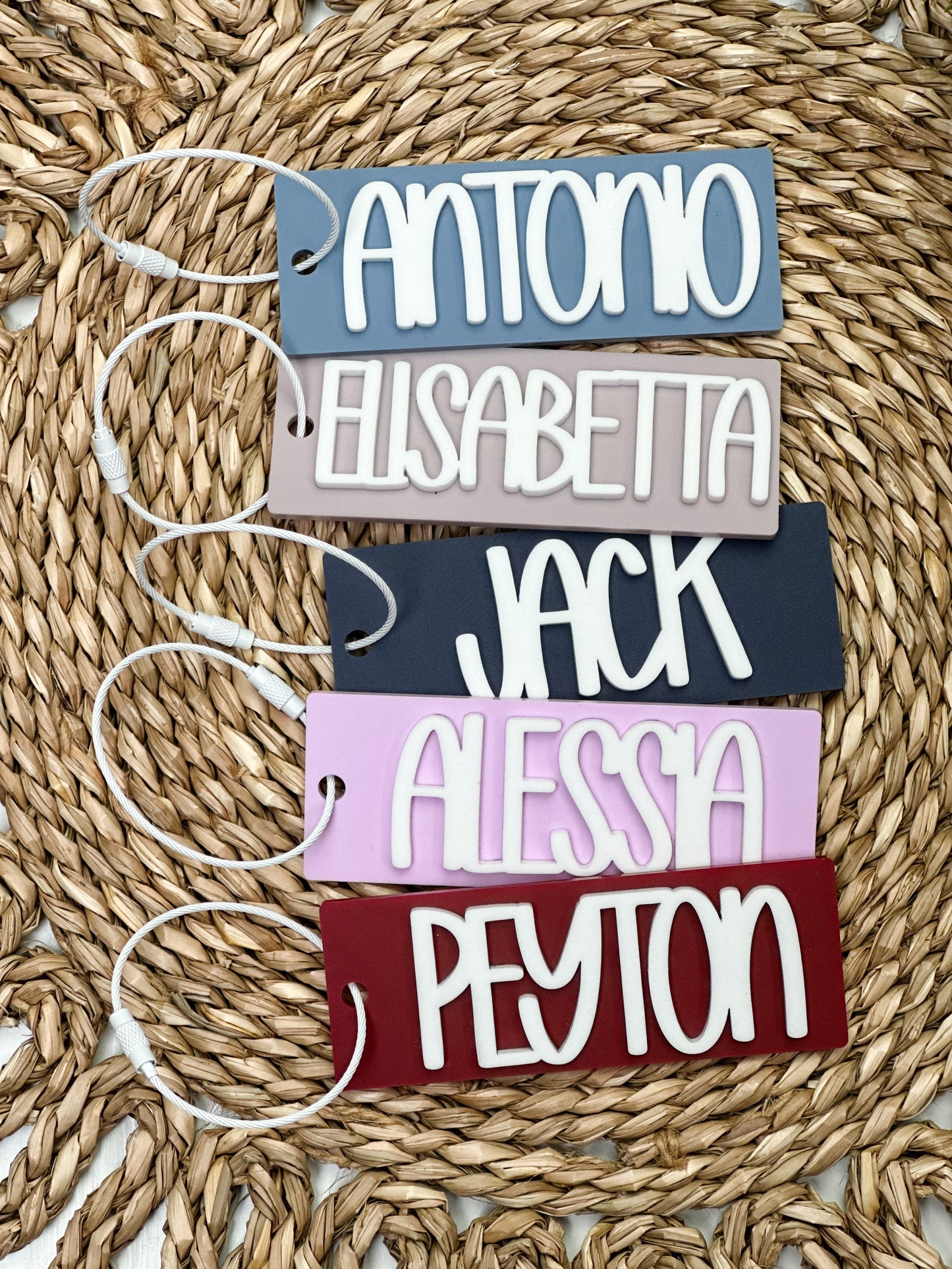 Acrylic Bag Tag