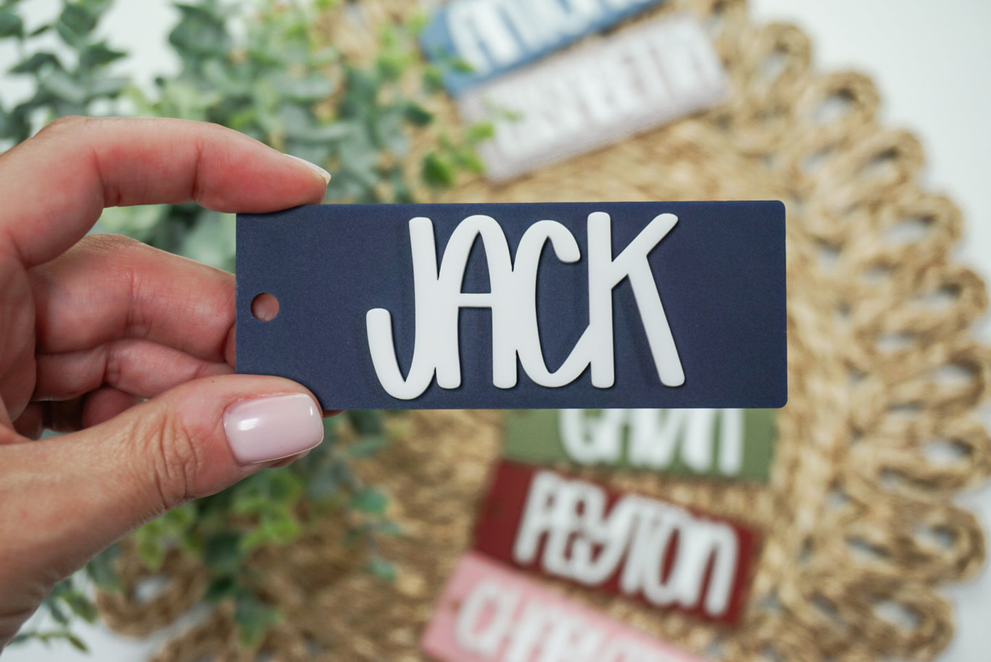 Acrylic Bag Tag