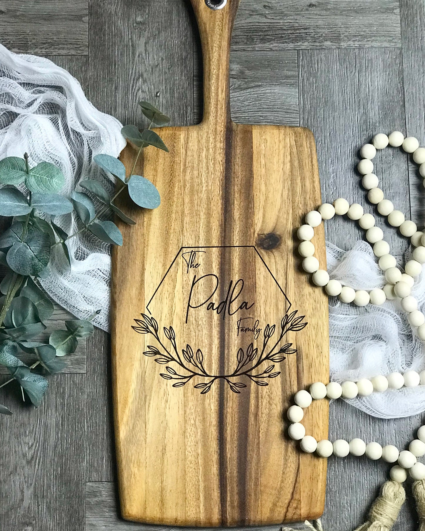 Large Paddle Serving Board