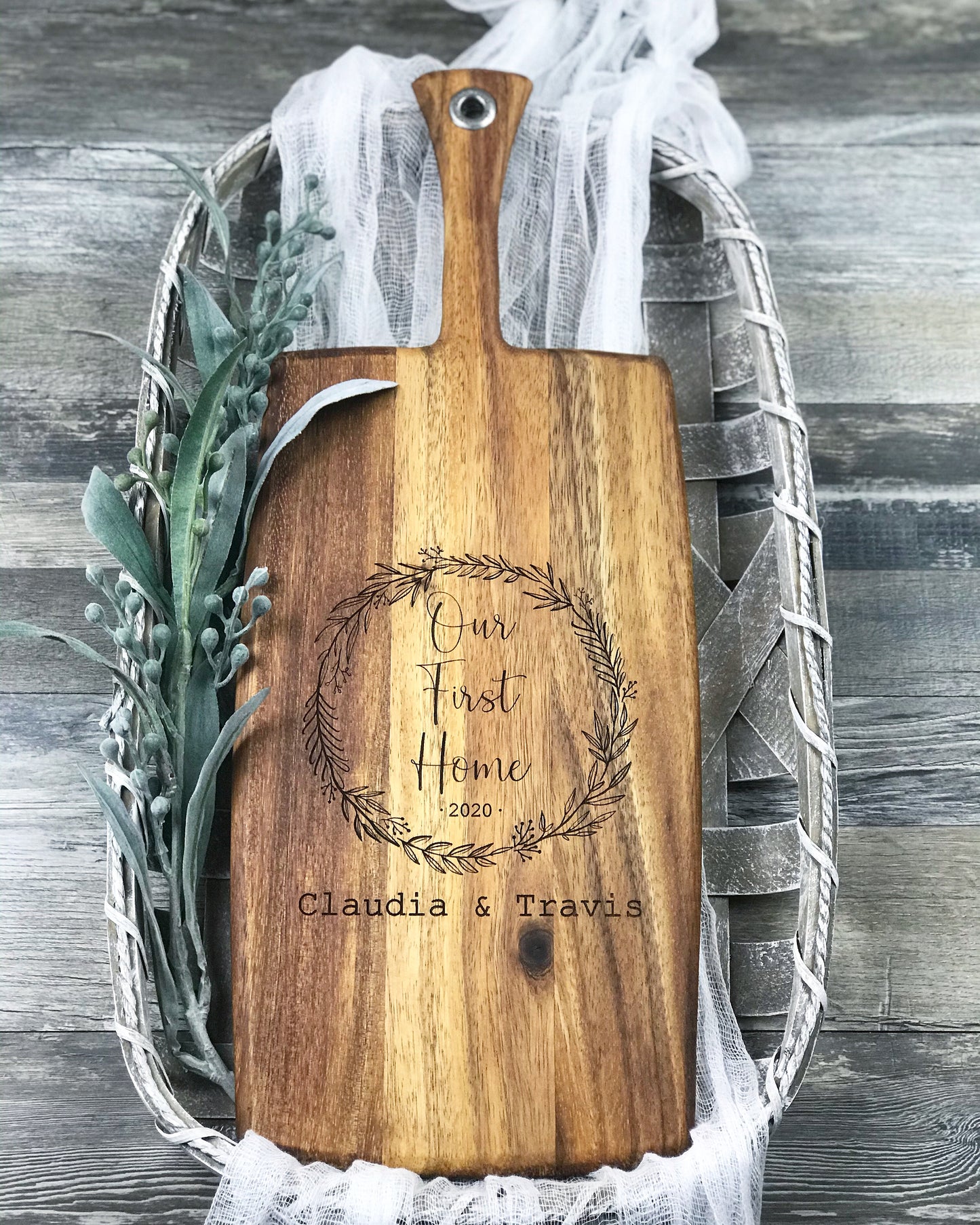 Large Paddle Serving Board