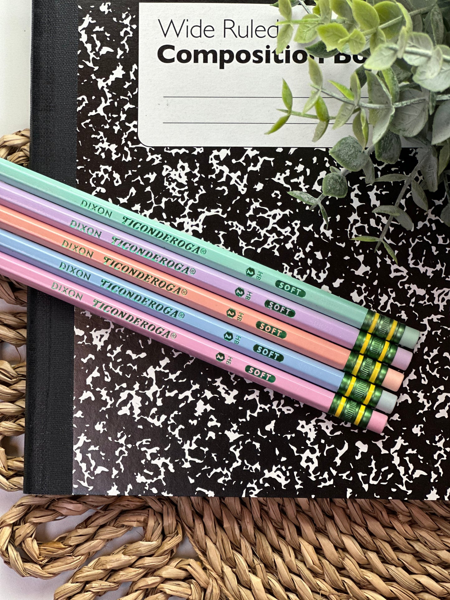 Personalized Pastel Pencil Set