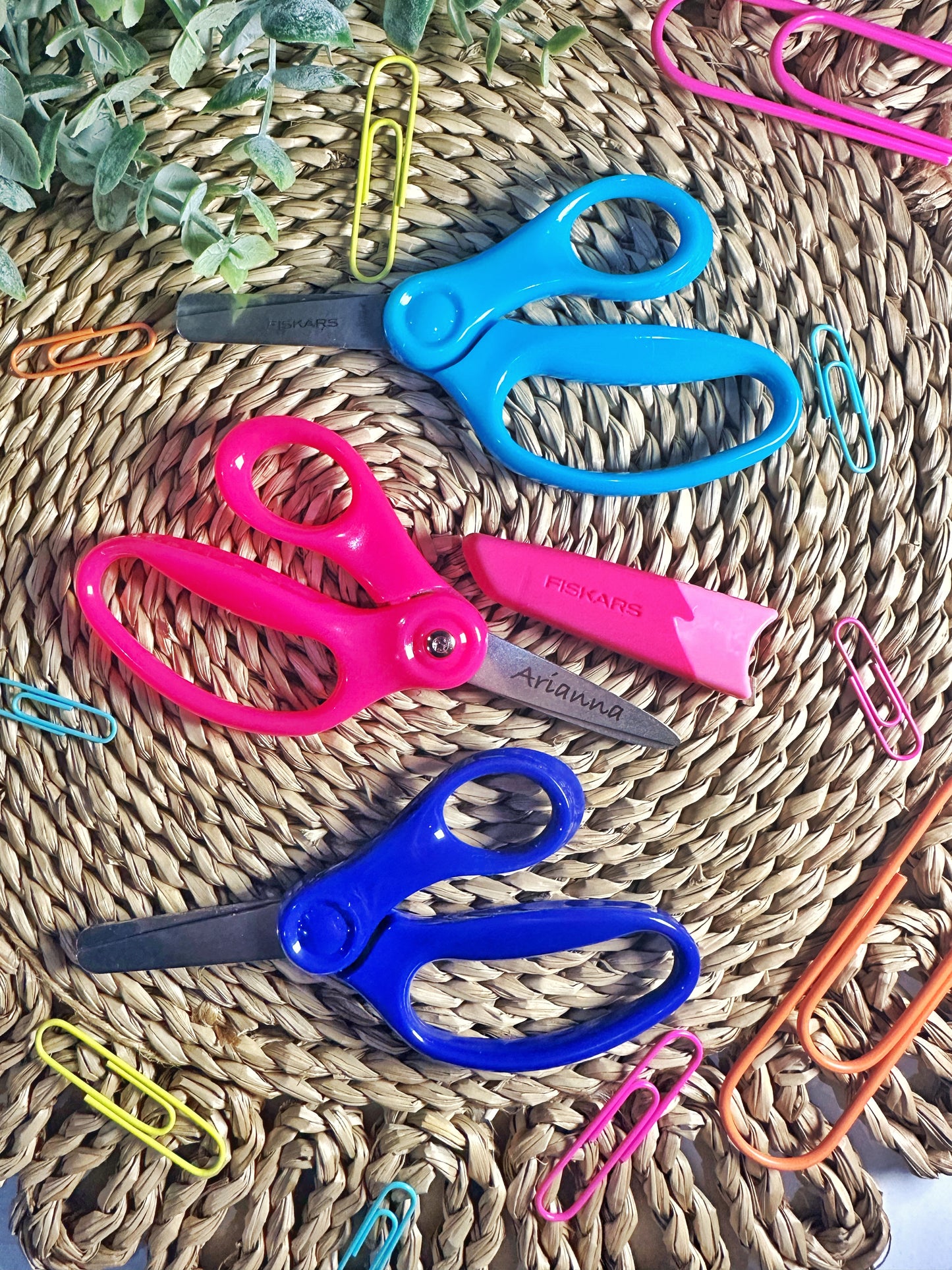 Kids Scissors Engraved and Personalized